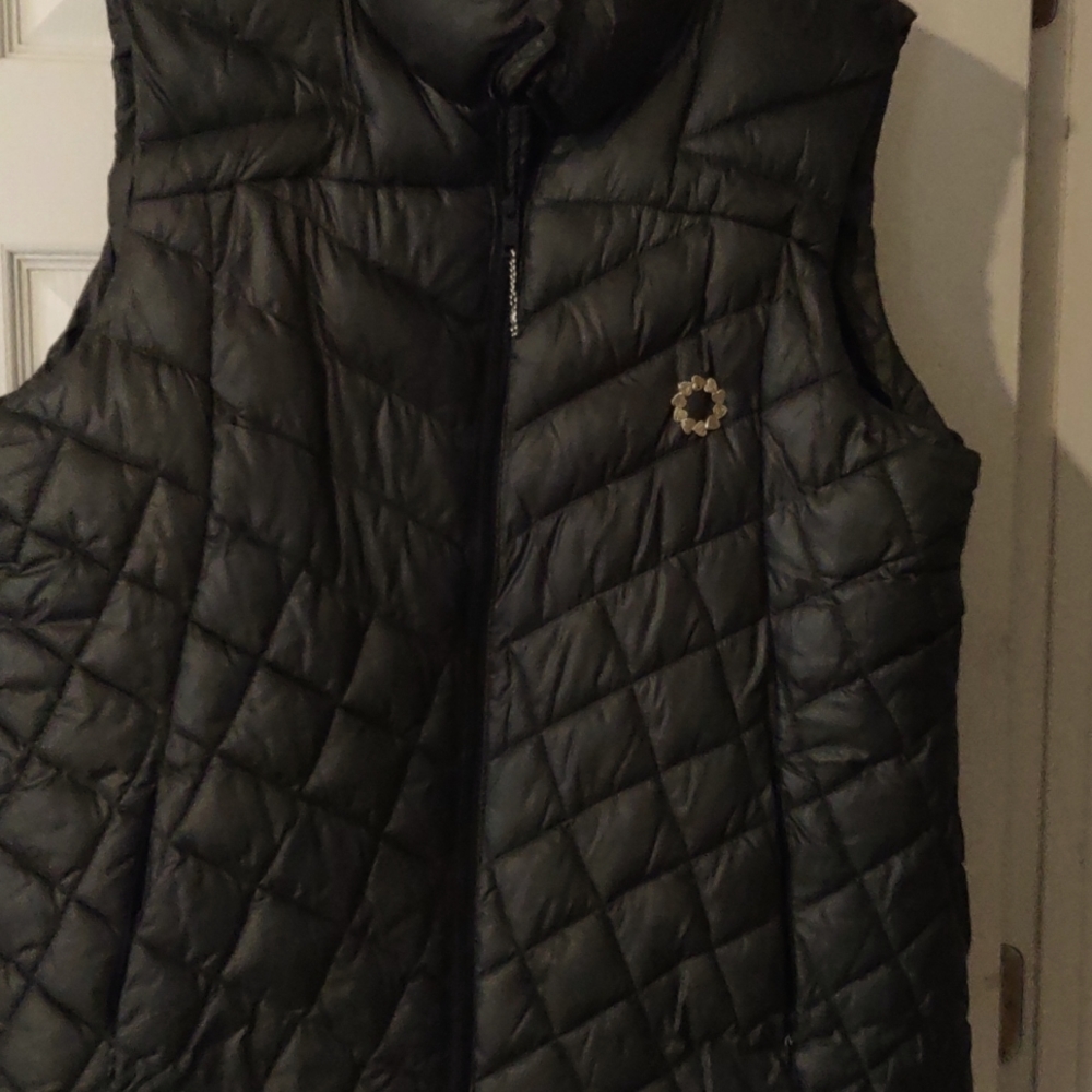 Dark green vest